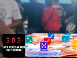 APH Wilkum Medan Tuntungan dan Pancur Batu Ternyata Tak Mampu Ungkap Kasus Judi, Ini Katanya!!