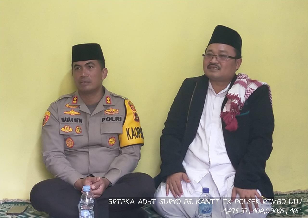 Kegiatan Jum,at Curhat di Ponpers Fathul Huda Kec.Rimbo Ulu