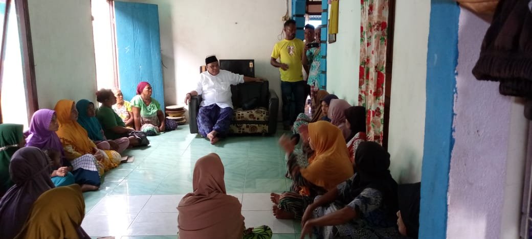 Calon Anggota DPRD Provinsi Maluku Utara Hi Muhammad Ismail Berkunjung di Dua Kecamatan Halmahera Selatan