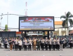 Cooling System Pemeliharaan Kamtibmas Diwarnai Aksi Baksos dan Bakti Kesehatan