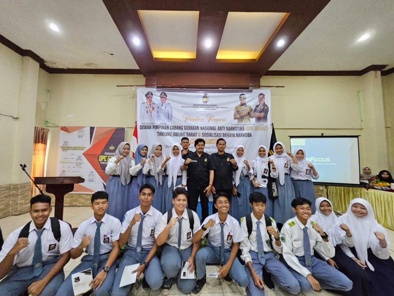 Dilantik Sebagai Ketua DPC GRANAT Tanjabbar, Syufrayogi Syaiful :Tegaskan Komitmen Berantas Peredaran Narkoba