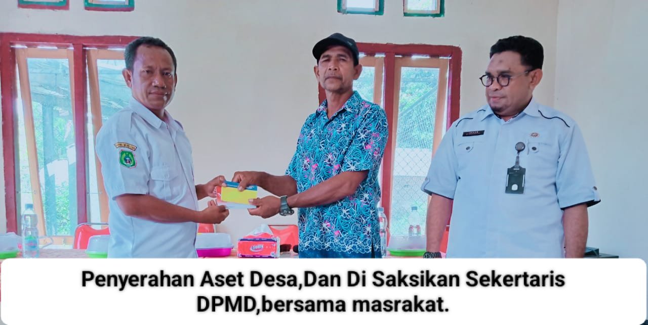 Kunjungan Dinas Pemberdayaan Masyarakat Desa (DPMD) di Desa Waya