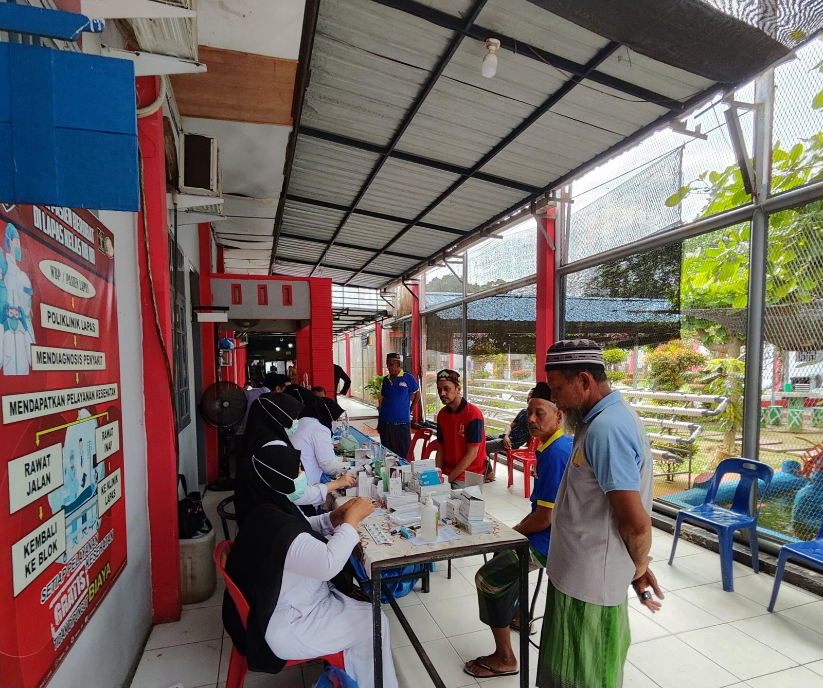 Penuhi Hak WBP, Lapas Idi Berikan Pemeriksaan Kesehatan Rutin
