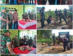 Markas Subdenpom XVl/1-2 Labuha Diresmi Pangdam XVI/Ptm, Ini Harap Bupati Halsel