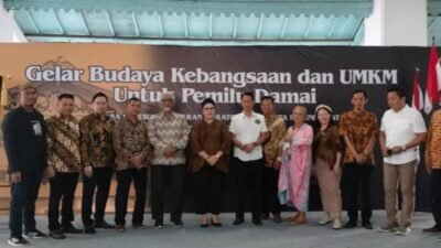 UMKM Sidoarjo Jawa Timur Hadir Dalam Gelar Budaya Kebangsaan Untuk Pemilu Damai