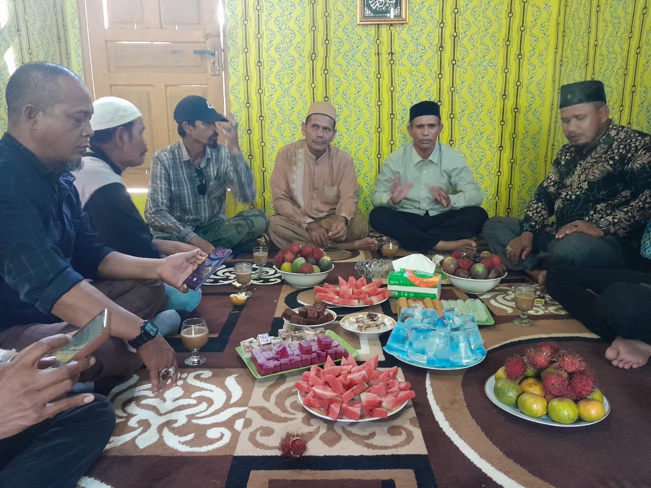 M Yahya YS Silaturahmi Dengan Masyarakat khususnya Peudawa Dan Sambut Harapan Masyarakat