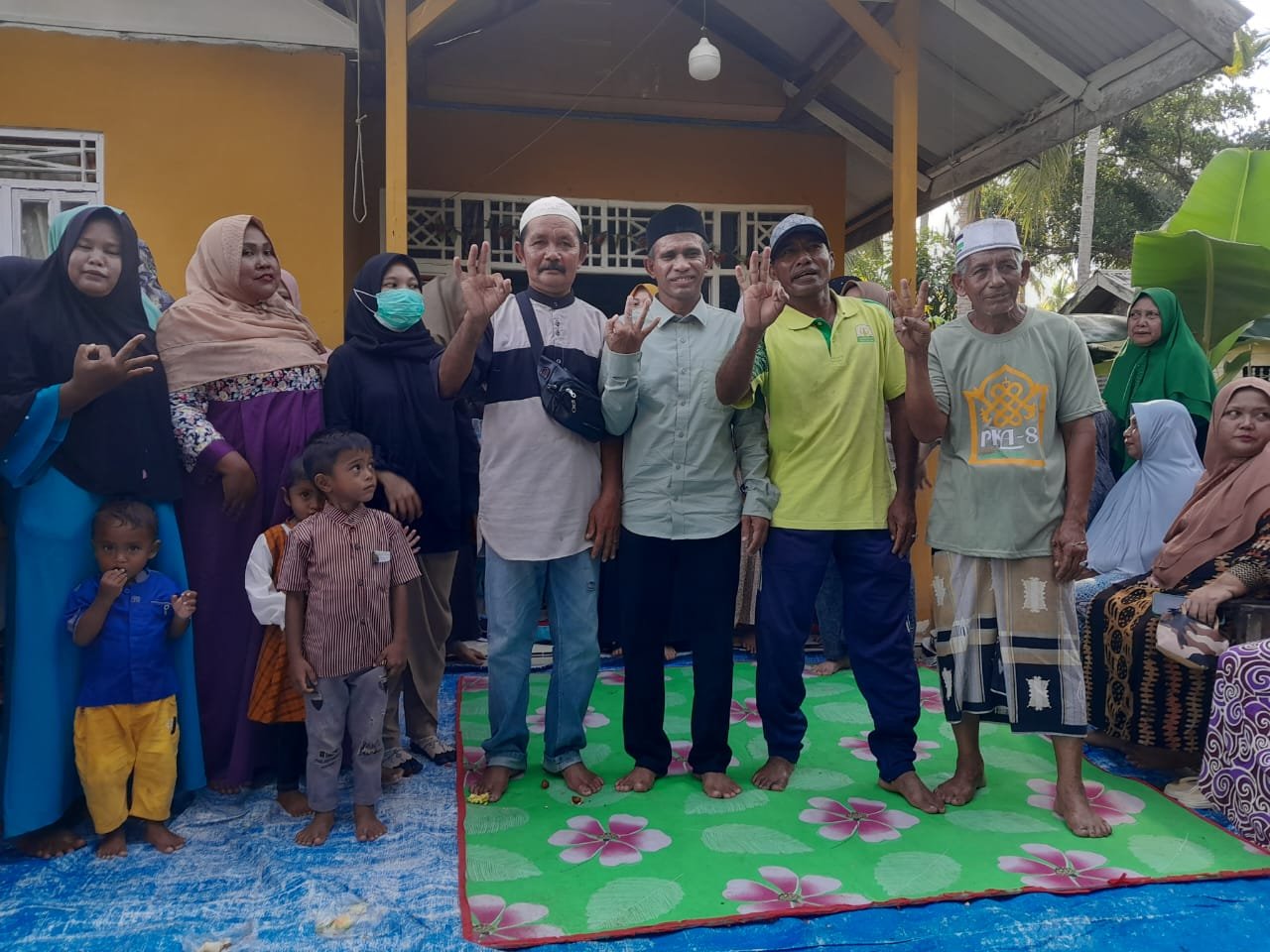 M Yahya YS Silaturahmi Dengan Masyarakat khususnya Peudawa Dan Sambut Harapan Masyarakat