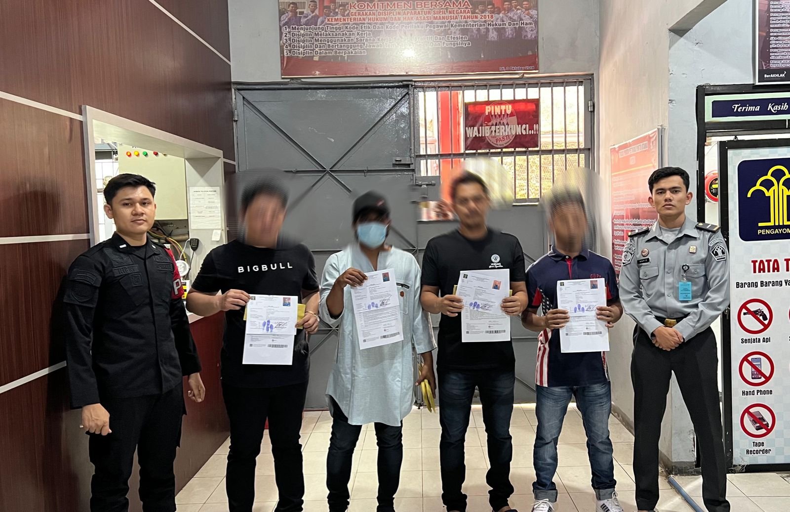 Penuhi Syarat Administratif dan Subtantif, 4 WBP Lapas Idi Terima Pembebasan Bersyarat