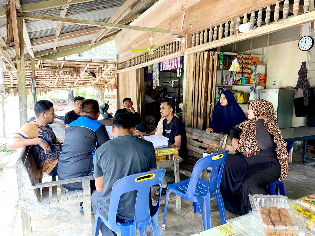 PPK Kecamatan Peudawa Melakukan Monitoring Pengawasan Terhadap Pengrekkutan KPPS