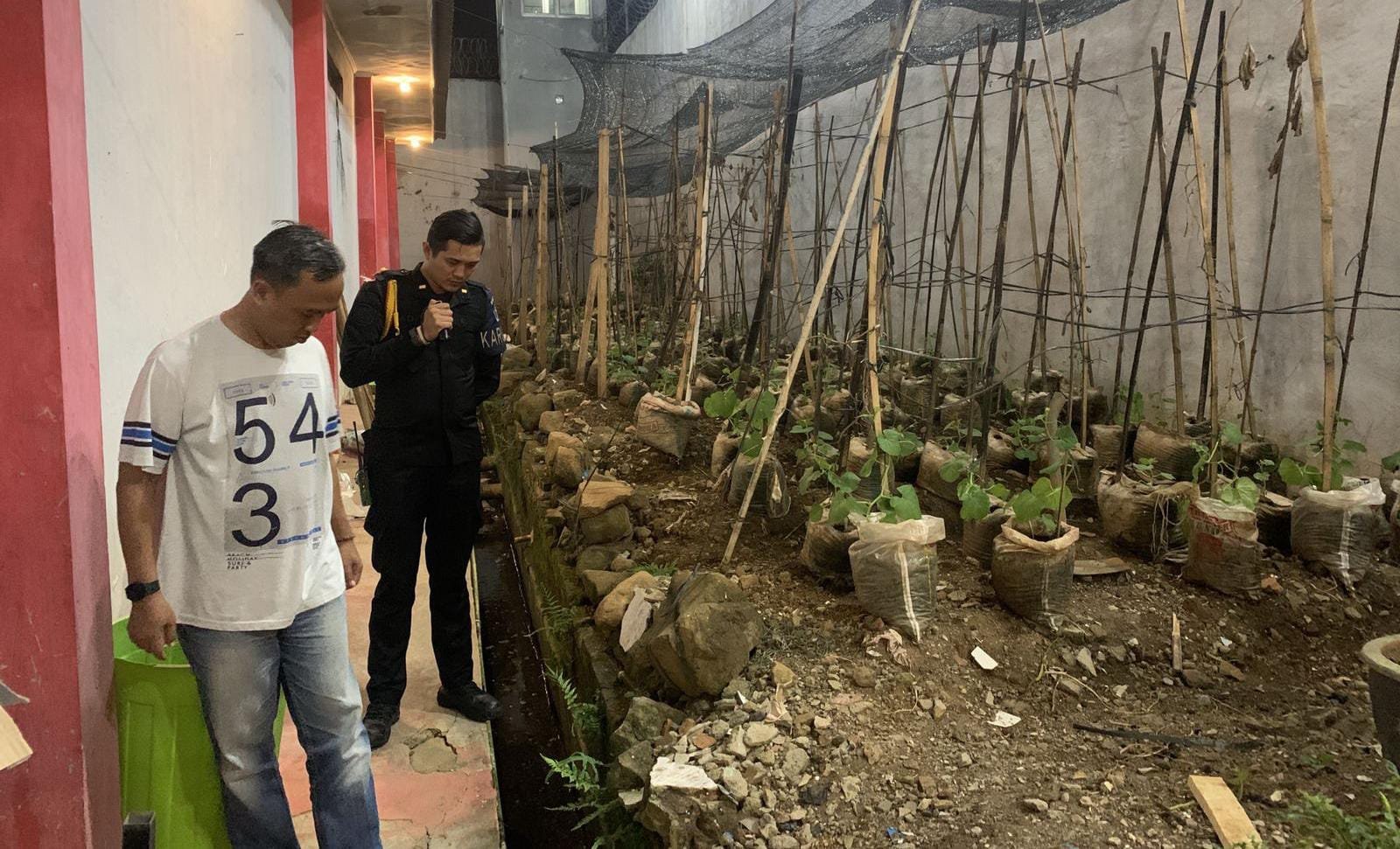 Karutan Bersama Karupam Kota Agung Troling, Razia Kamar Hunian dan Tes Urine