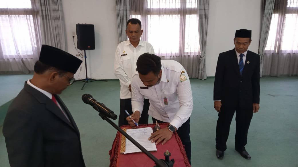 Pj Bupati Aceh Timur Lantik 3 Pejabat Tinggi Pratama