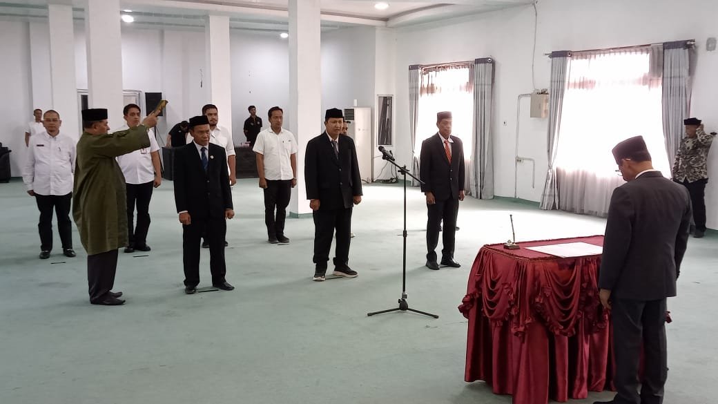 Pj Bupati Aceh Timur Lantik 3 Pejabat Tinggi Pratama