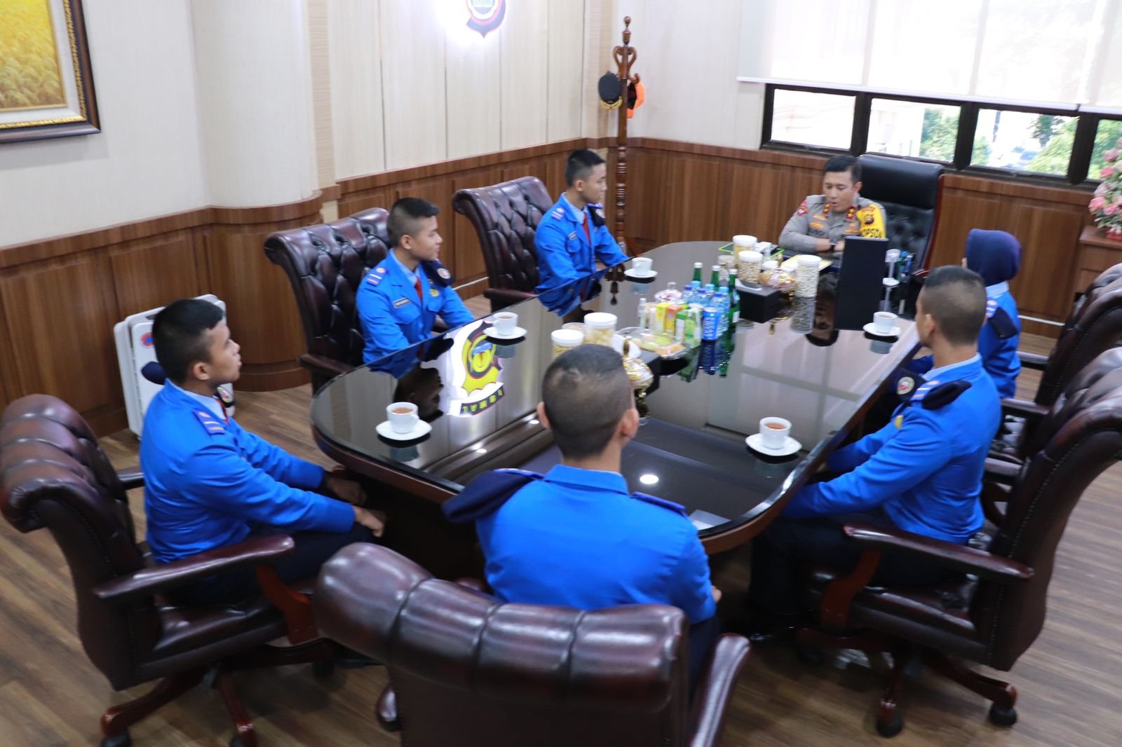 Kapolda Jambi Irjen Pol Rusdi Hartono Terima Silaturahmi Perwakilan Siswa SMA Taruna Nusantara Magelang