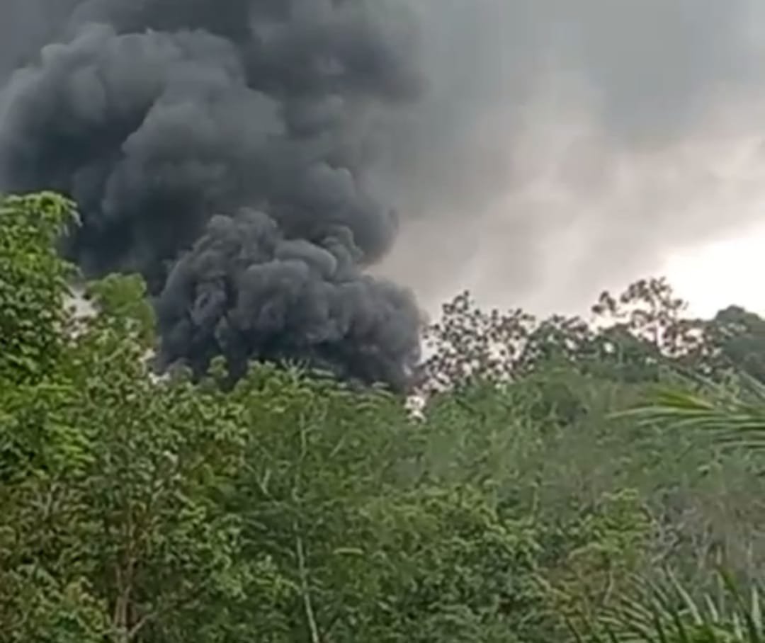 Pelangsir Ilegal Drilling di Lahan Tahura Dusun Senami Desa Jebak Terbakar