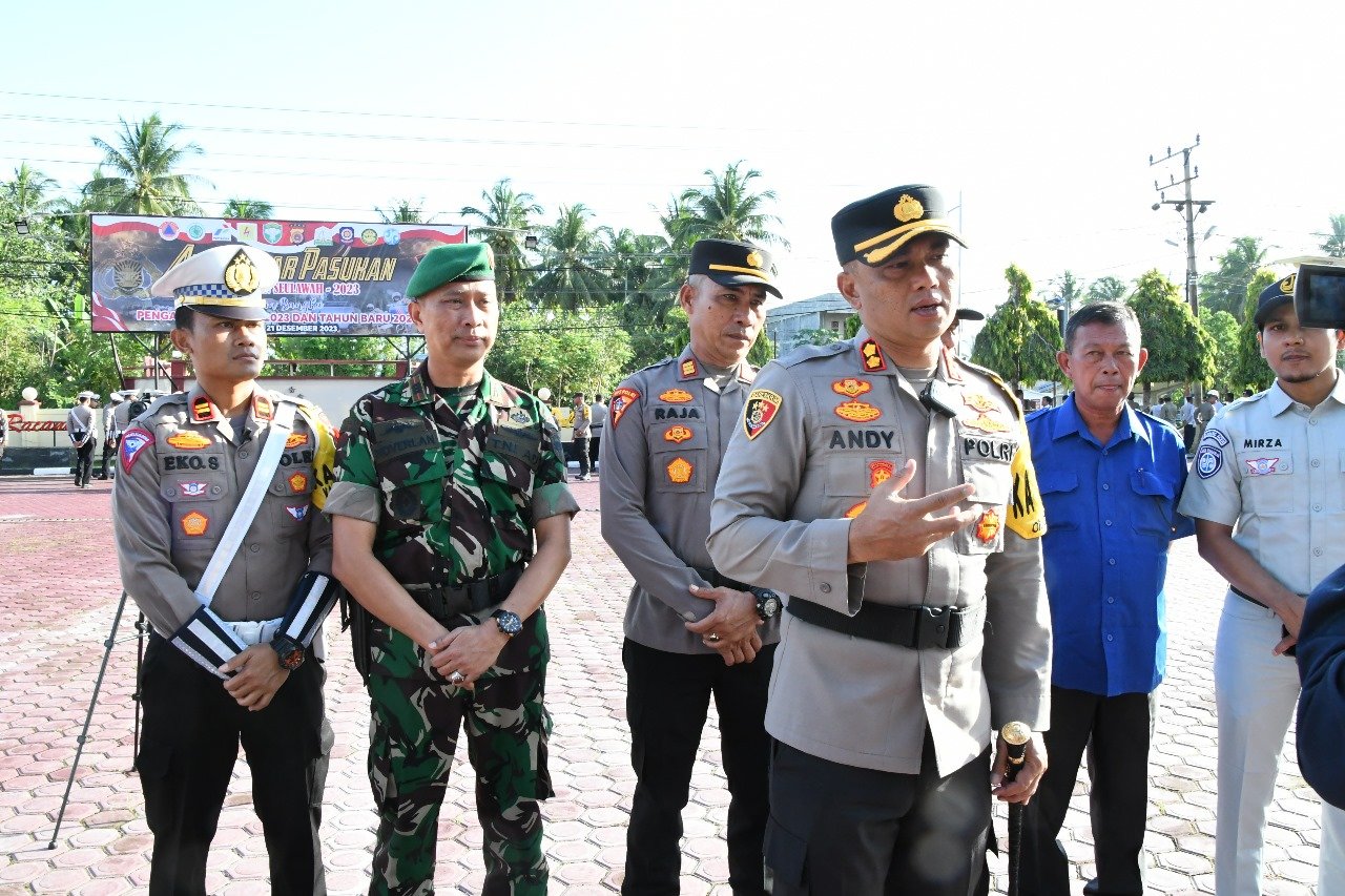 Gelar Operasi Lilin Seulawah 2023, Polres Aceh Timur Siap Amankan Nataru