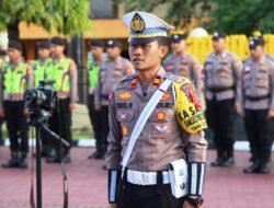 Pastikan Pelayaan Nataru Berjalan Baik, Dirlantas Polda Aceh Cek Pos Pengamanan Operasi Lilin Seulawah 2023 Polres Aceh Timur