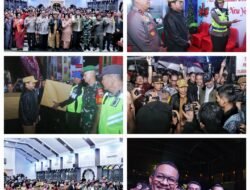 Pastikan Pengamanan Berjalan Baik, Pj Gubernur bersama Forkopimda Sumut Kunjungi Gereja dan Tinjau Pos Pam Nataru