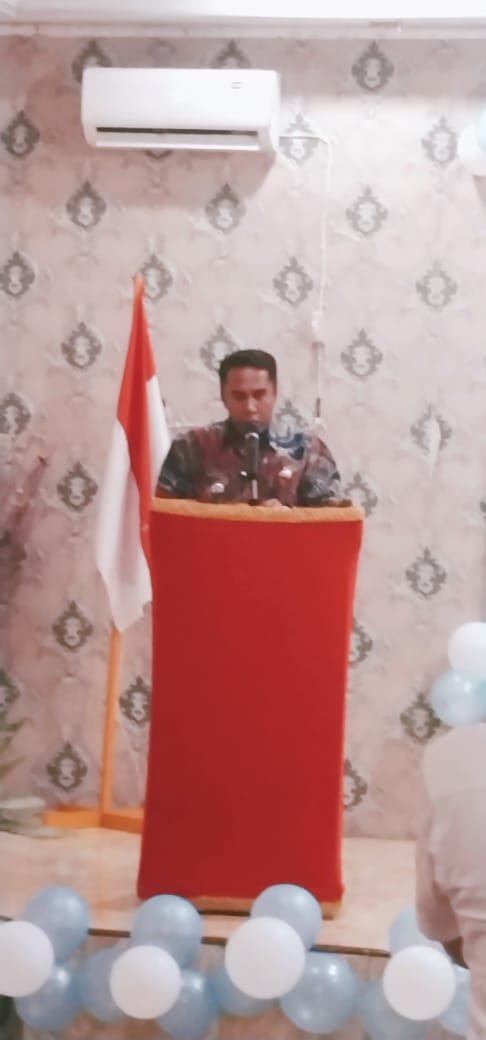 Nasrudin Hasan Camat Bacan Selatan Hadiri Pelantikan Bintek TP-PKK Se-Kecamatan Bacan Selatan