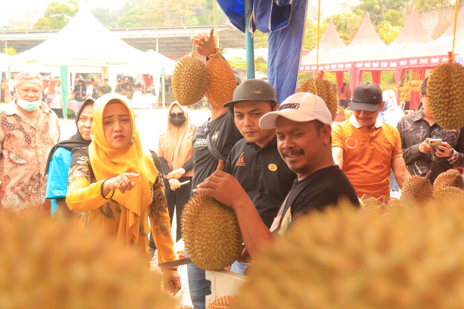 Trawas Bazar Durian Dibuka Hari Ini, Warga Bisa Kunjungi Di Paseban Agung Trawas