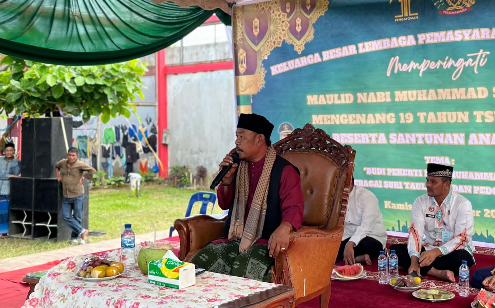 Lapas Kelas II B Idi  Mengelar Acara Peringatan Maulid Nabi Besar Muhammad SAW 1445 H
