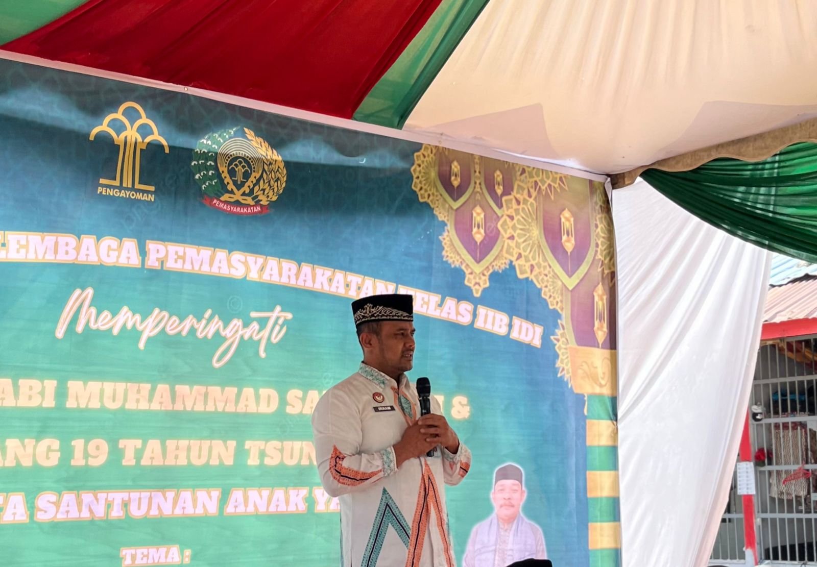 Lapas Kelas II B Idi  Mengelar Acara Peringatan Maulid Nabi Besar Muhammad SAW 1445 H