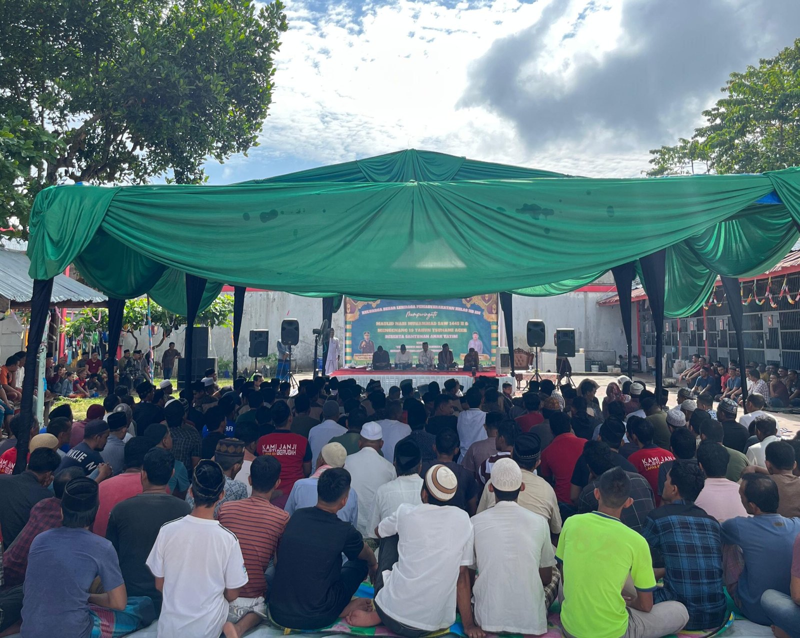 Lapas Kelas II B Idi Mengelar Acara Peringatan Maulid Nabi Besar Muhammad SAW 1445 H
