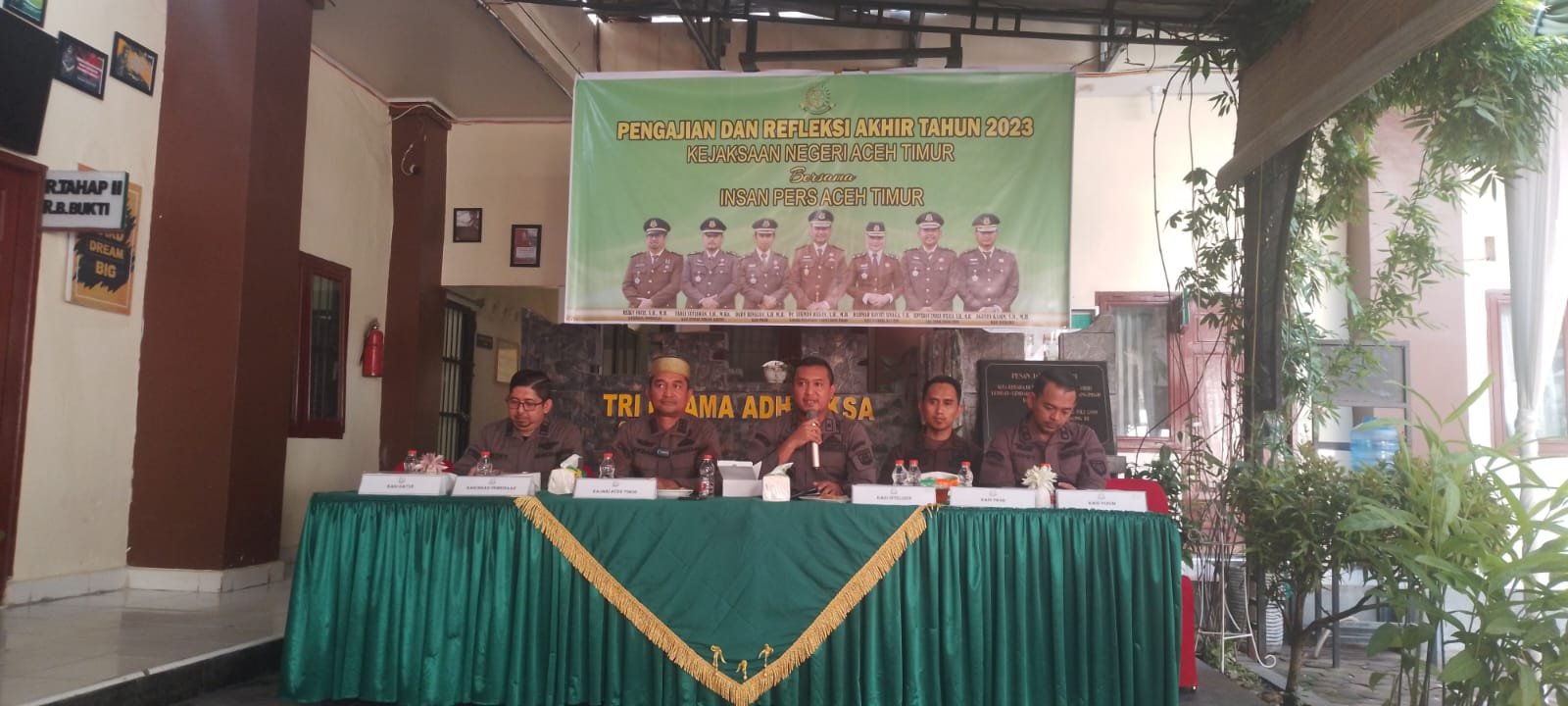 Kejaksaan Negeri Aceh Timur Gelar Pengajian dan Refleksi Akhir Tahun Bersama Insan Pers