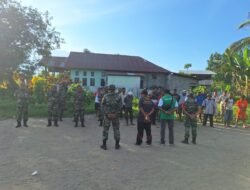 Nasrudin Hasan, Camat Kecamatan Bacan Selatan Hadiri Kegiatan Jum’at Bersih di Desa Gandasuli