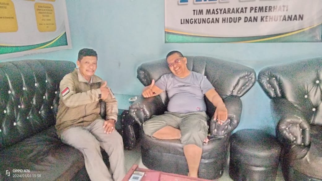 Sekretariat GERAK Indonesia dan TMPLHK Indonesia Di Kunjungi Kaperwil Media Eternitynews.co.id