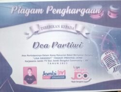 Penyanyi Cilik Asal Kabupaten Batanghari, Siap Ikuti Lombah Pestival Lagu Dangdut Di Sumbar