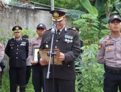 Pemakaman Jenazah Anggota Polri Dilaksanakan Secara Kedinasan Oleh Polresta Jambi