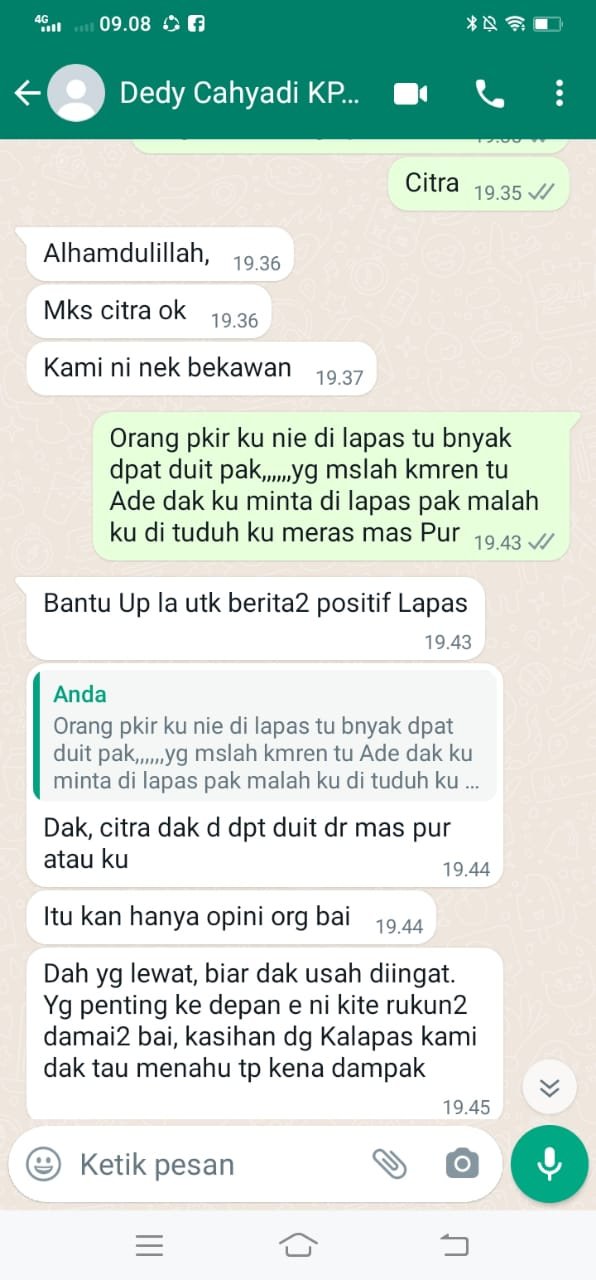Hak Jawab Media Majalah Global, Terkait Dugaan Pemerasan Terhadap Narapidana