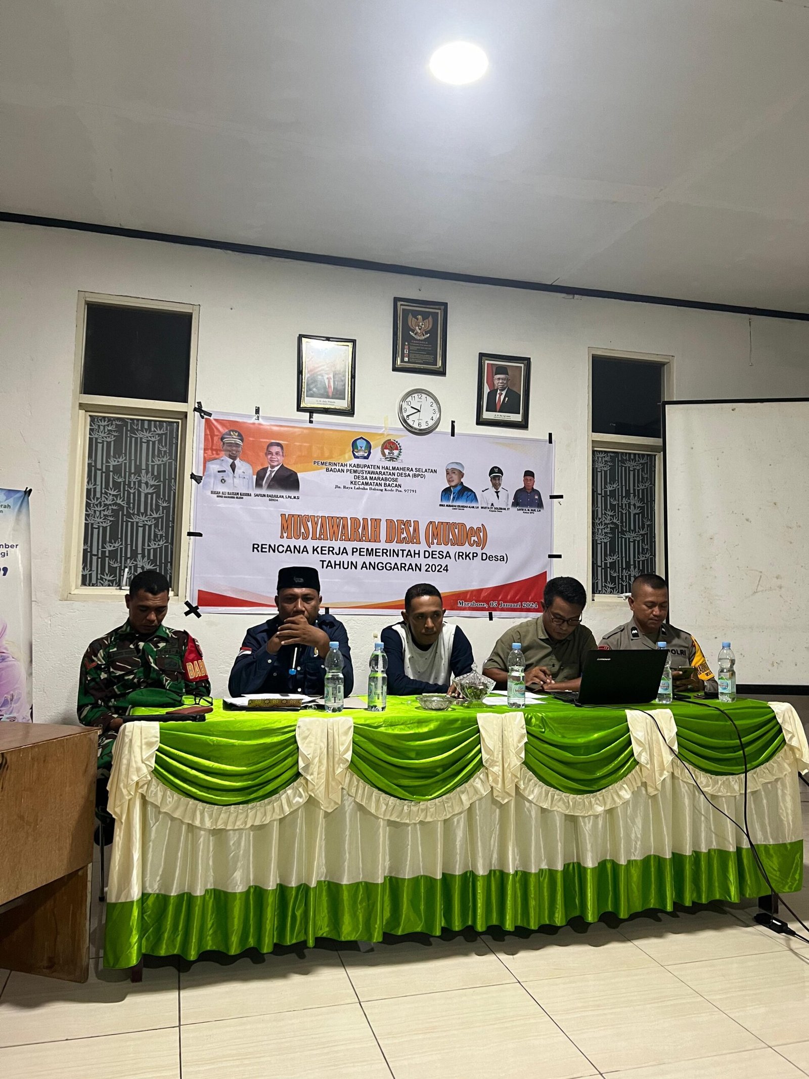 Musyawarah Desa (Musdes) Dan Penyusunan RKPdes, Desa Marabose
