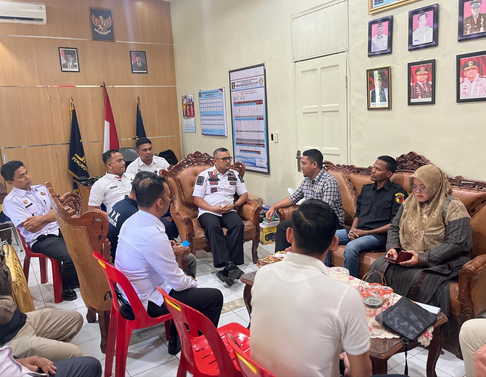 Jelang Pemilu, Lapas Idi Terima Kunjungan Tim KPU dan Bawaslu Aceh Timur