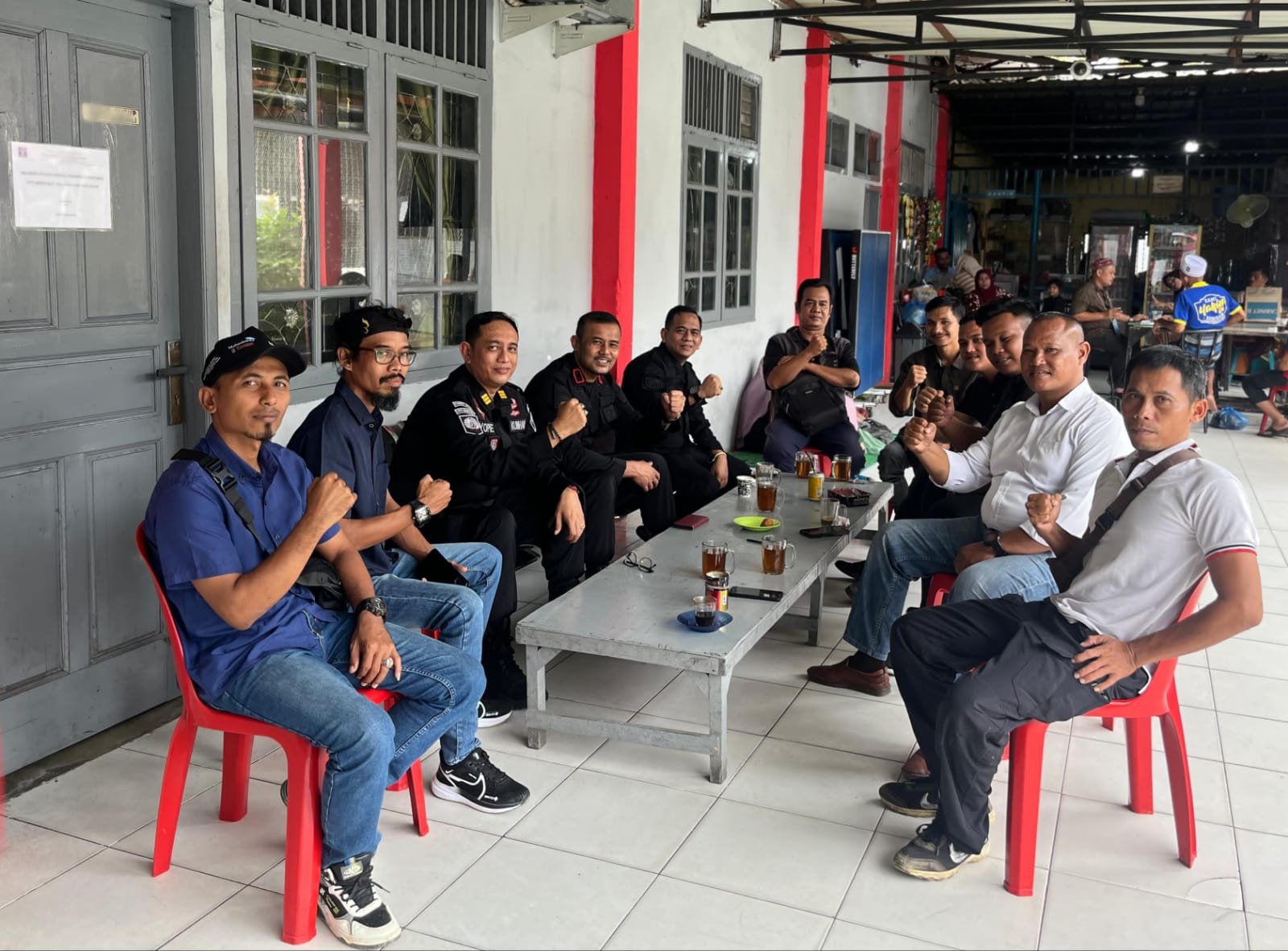 Perkuat Koordinasi dan Sinergitas, Kalapas Idi Menggelar Coffe Morning Bersama Wartawan Aceh Timur dan Kota Langsa