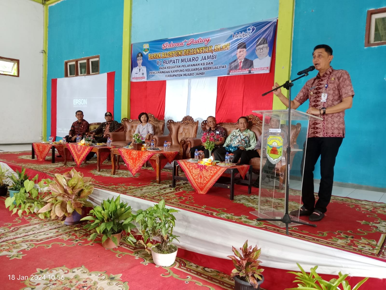 PJ Bupati Muaro Jambi Pj Launching Kampung KB