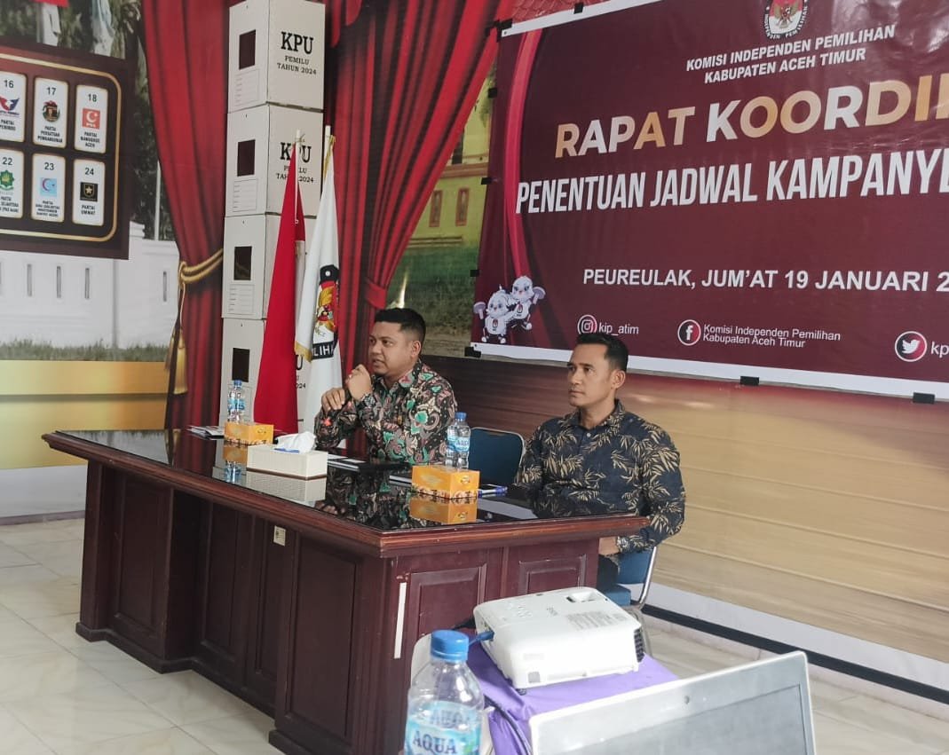 KIP Aceh Timur Tetapkan 9 Titik Lokasi Kampanye Terbuka, Catat Lokasinya!