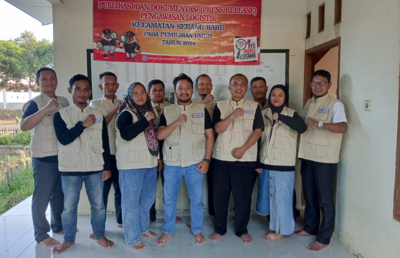 Panwaslu Serang Baru, Siap Mengawal Kampanye Terbuka dan Pesiapan Penerimaan Logistik Pemilu 2024