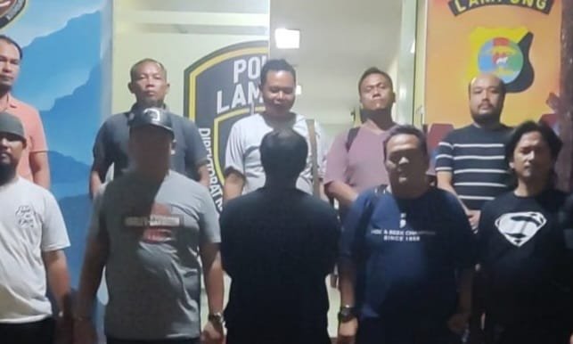 Tekab 308 Polres Tanggamus Dibackup Polda Lampung Tangkap DPO Pengerusakan