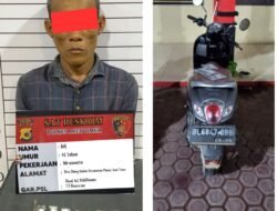 Polres Aceh Timur Amankan Satu Pelaku Curanmor Berikut Penadahnya