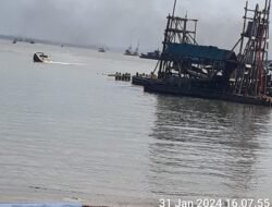 Tambang Timah di Lautan Bakit Kembali Beraktivitas Aparat Penegak Hukum Tutup Mata