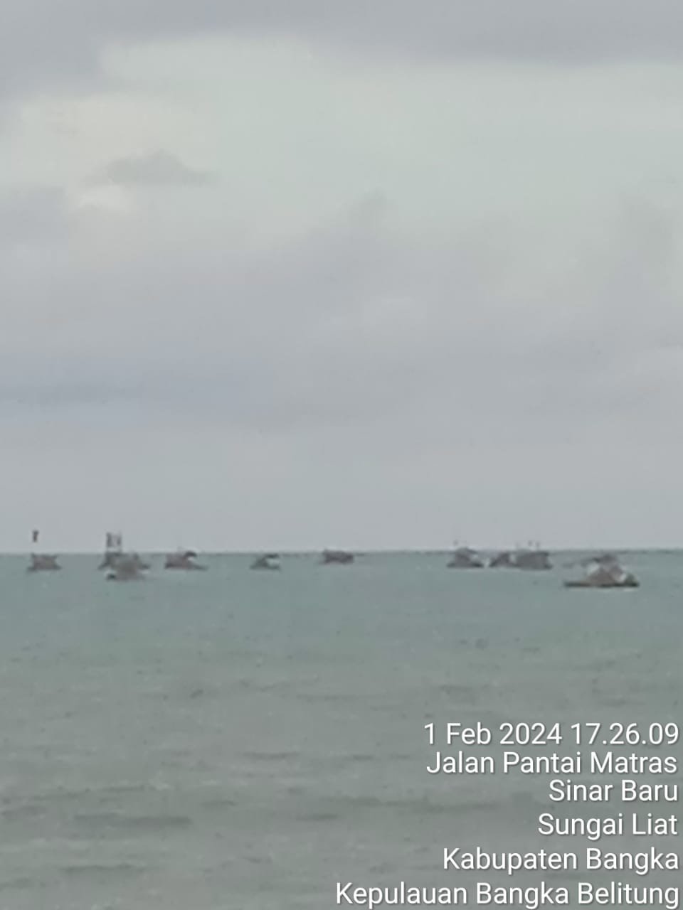Tambang Timah Dipantai Matras Kembali Beraktivitas Tanpa Ada Tindakan Tegas Dari APH