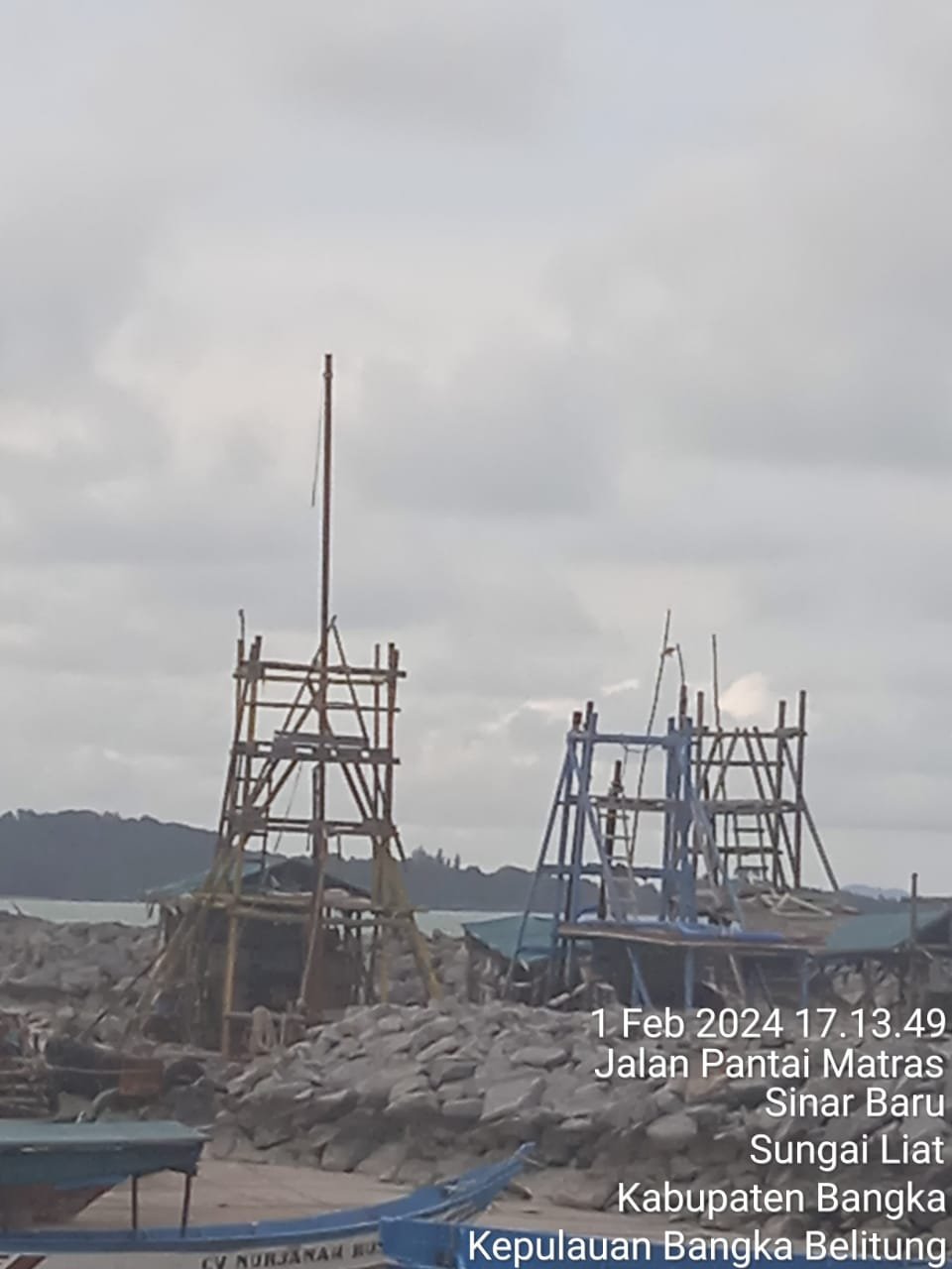 Tambang Timah Dipantai Matras Kembali Beraktivitas Tanpa Ada Tindakan Tegas Dari APH