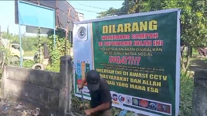 Formapel Sinergi Pemcam Percut Sei Tuan Bersihkan Sampah Liar Medan Estate