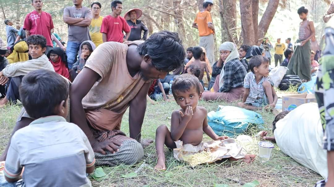 137 Rohingnya di Aceh Timur Tak Jadi Dinaikkan Ke Kapal