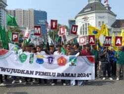 Jelang Tahapan Pemilu, Mahasiswa Cipayung Plus Sumut Deklarasi Dukung Pemilu Damai 2024