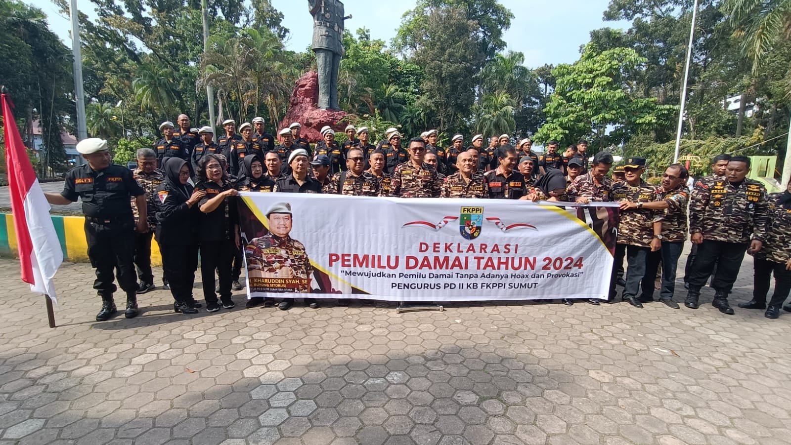 FKPPI Sumut Ajak Masyarakat Dukung Pemilu Damai 2024
