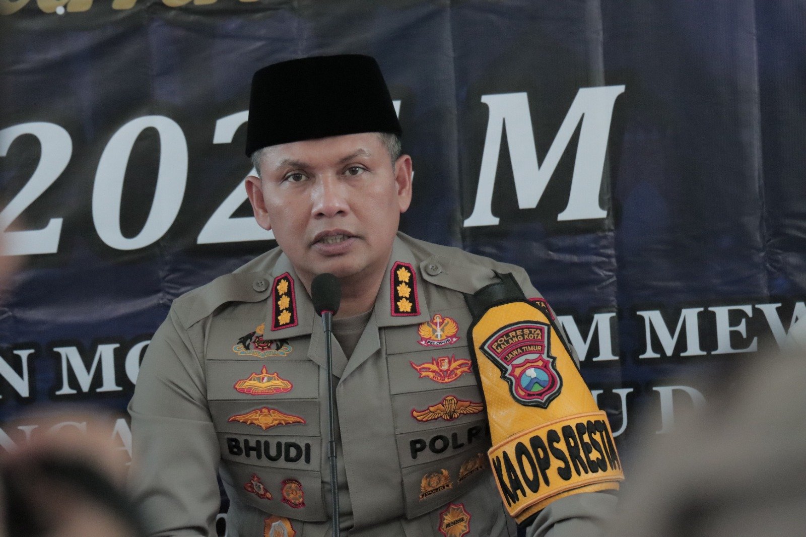 Pengamanan Pemilu 2024, Polresta Malang Kota Beri Bekal Rohani untuk Anggota