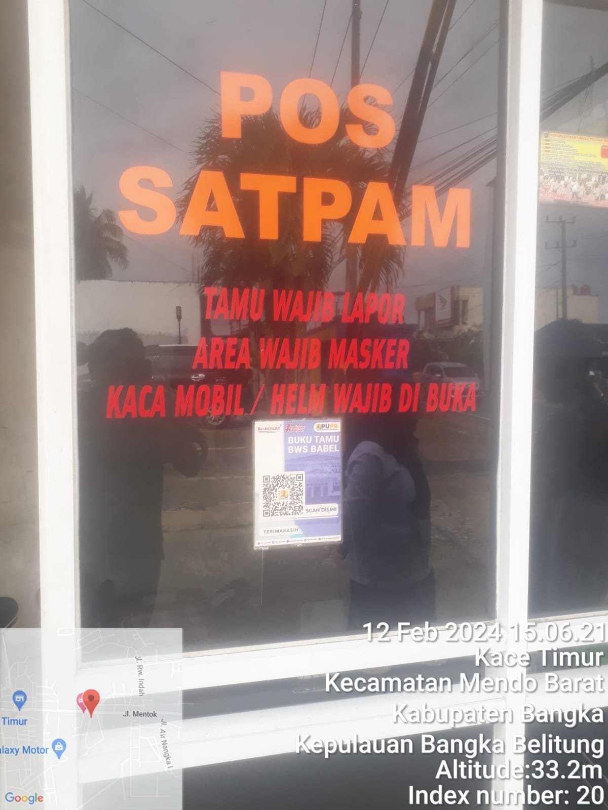 Saat di Konfirmasi Mengenai Air Baku Tukak Sadai Pihak Kementerian Pekerjaan Umum Balai Wilayah Sungai Bungkam Dengan Beralaskan DL