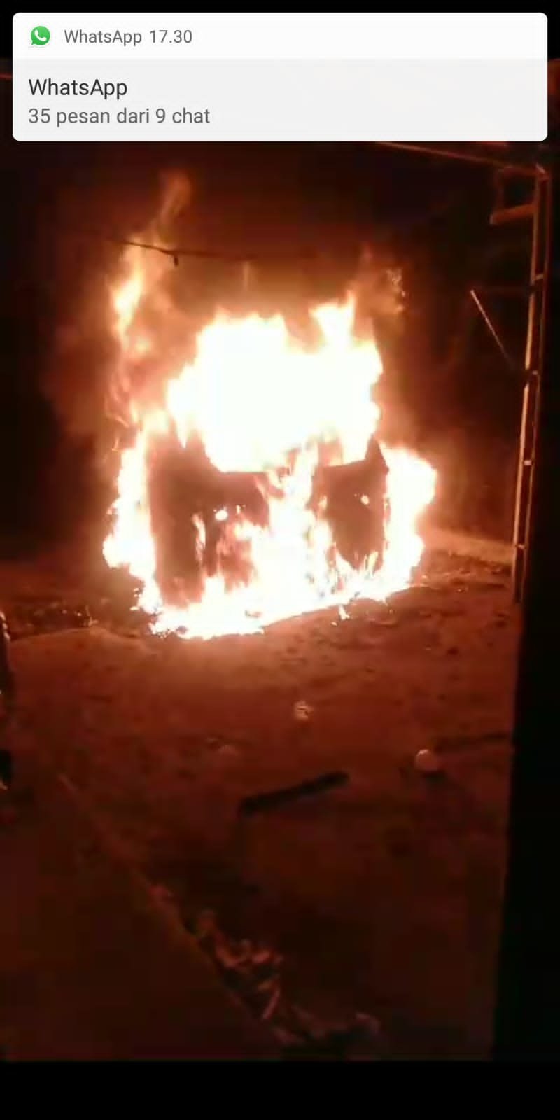 Pakai Molotov: Kartel Narkoba Oyok Lanjut Bakar Mobil Wartawan Tobapos, Seorang Balita Luka